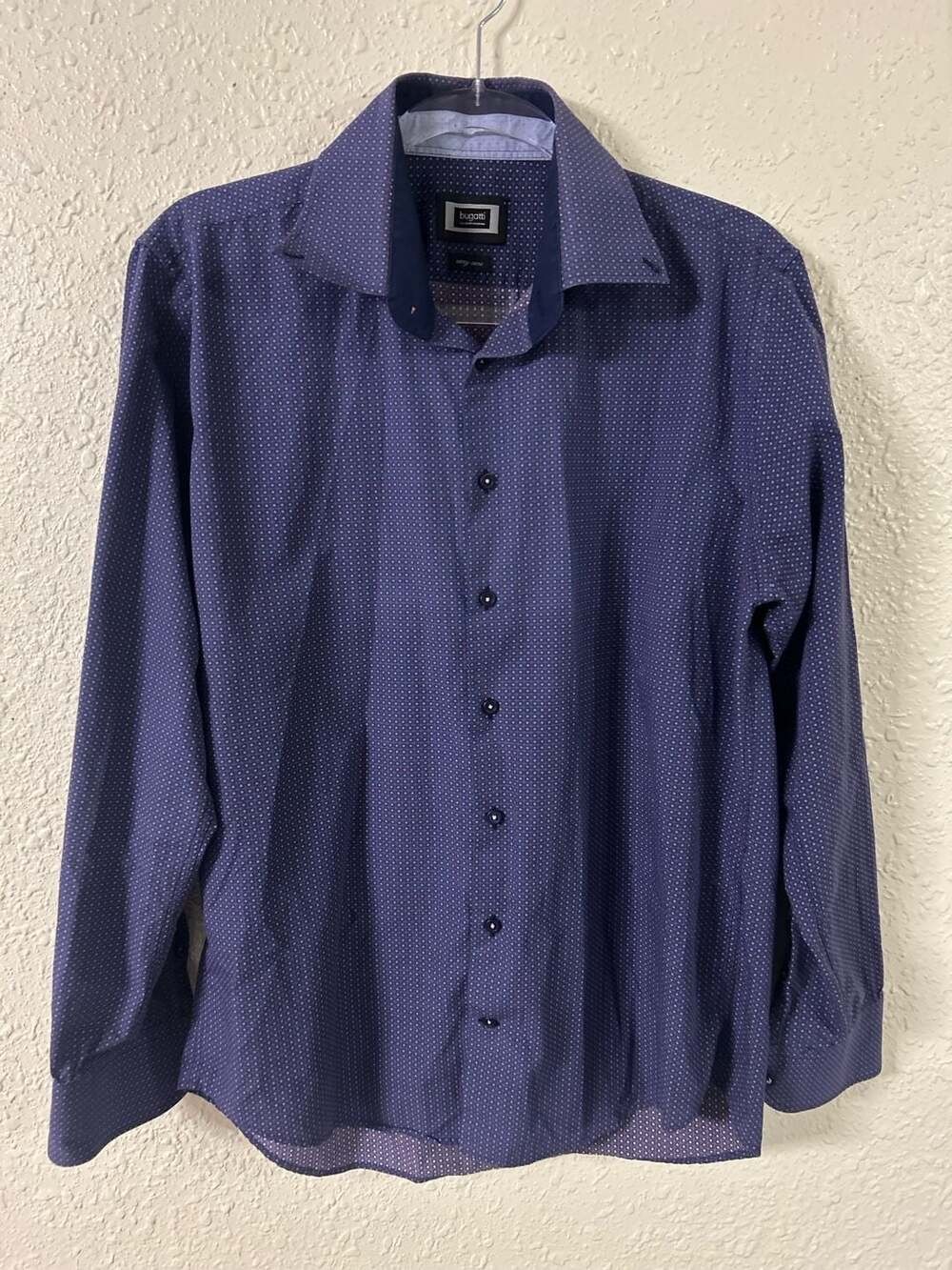 Bugatti Long Sleeve Button Down Shirt Size L 41/42
